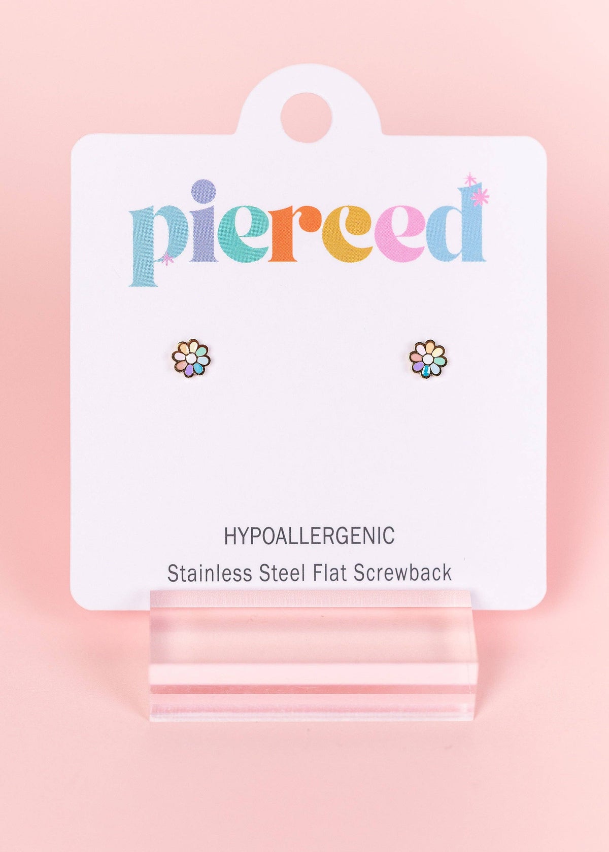 Rainbow Bloom Studs