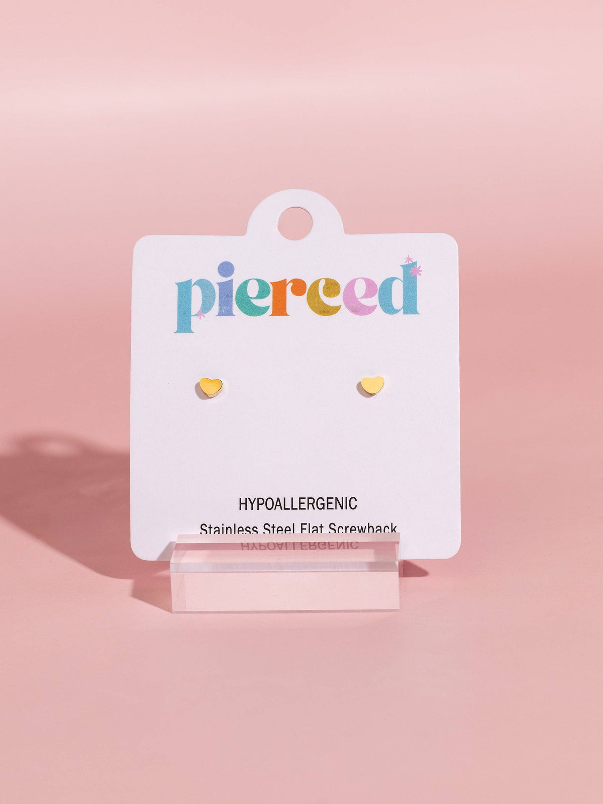 Heart of Gold Studs