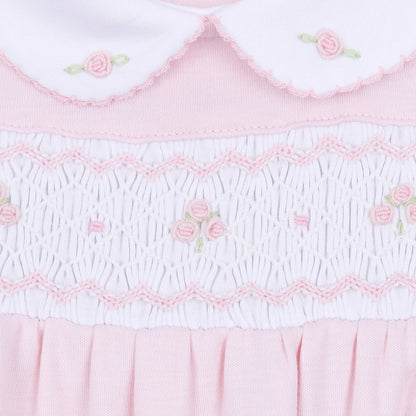 Lillian Smocked Footie
