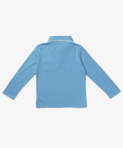 Organic Parker Polo - Blue