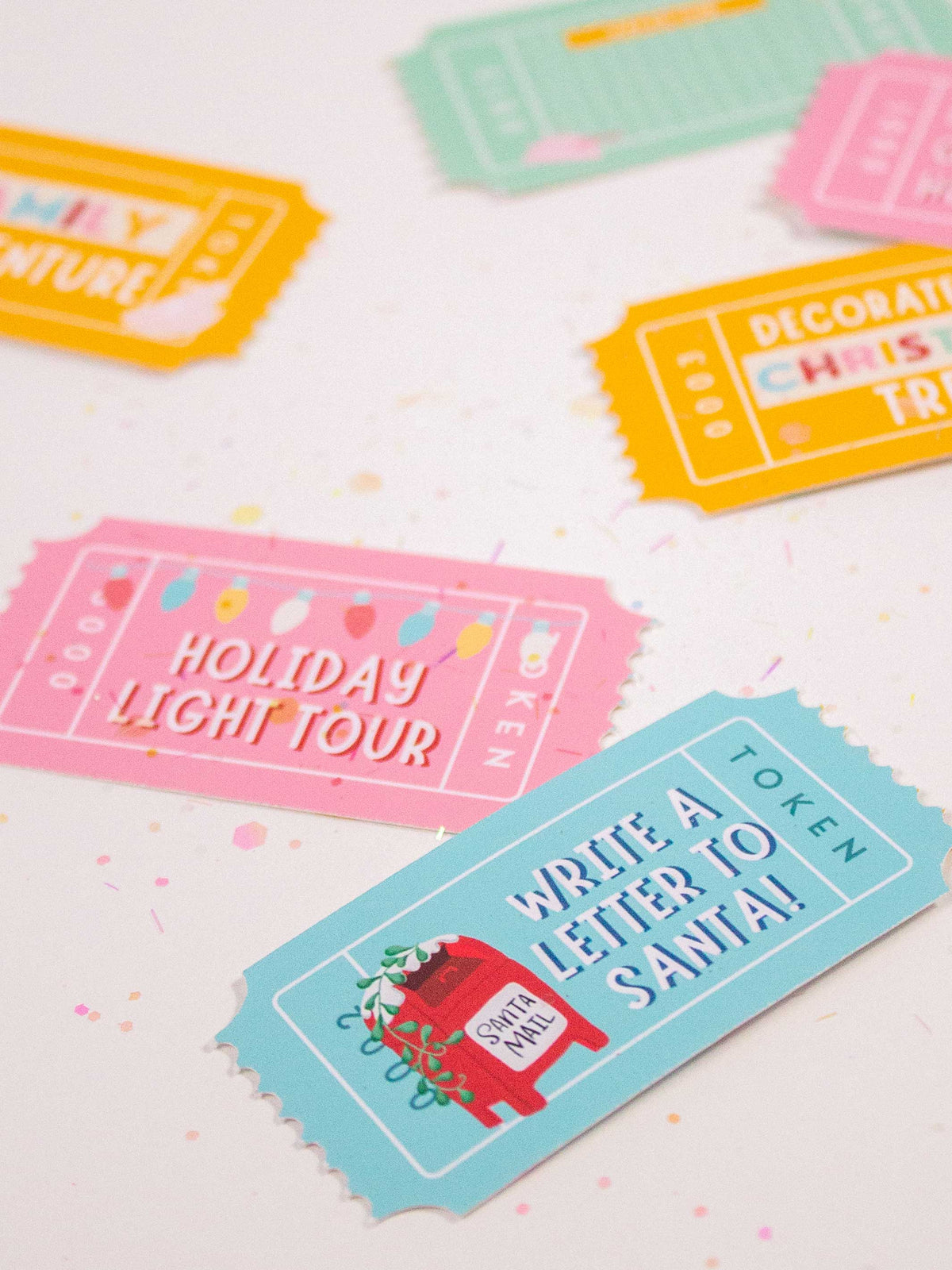 Christmas Countdown Activity Coupon Box