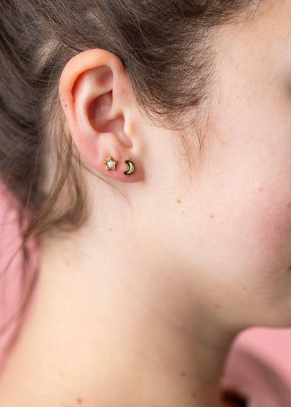 Opal Moonbeam Studs