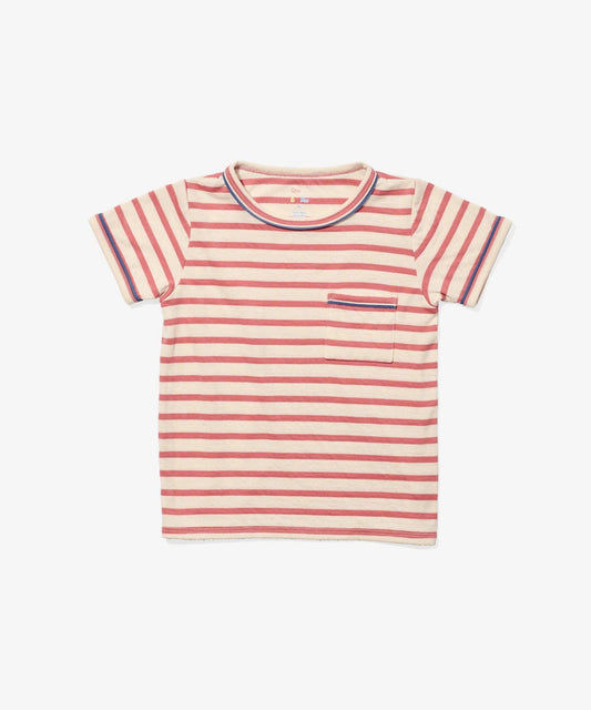 Organic Willie Tee - Red Stripe