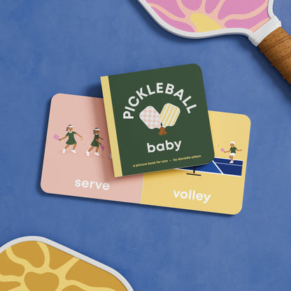 Pickleball Baby Board Book