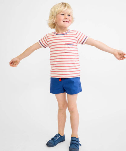 Organic Willie Tee - Red Stripe