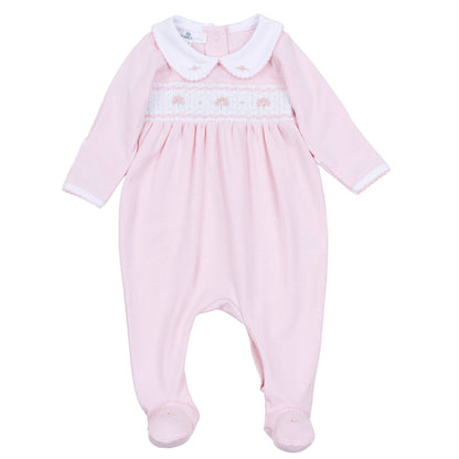 Lillian Smocked Footie