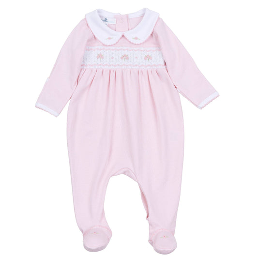 Lillian Smocked Footie