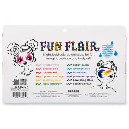 Fun Flair Face + Body Gel Sticks