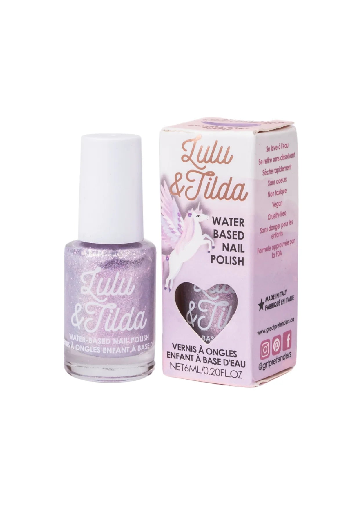 Pajama Party Washable Nail Polish Duo