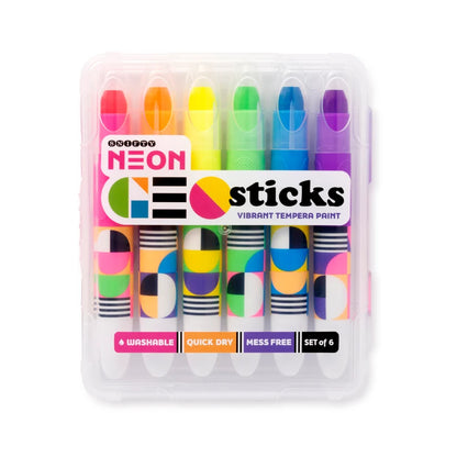 Neon Geo Sticks