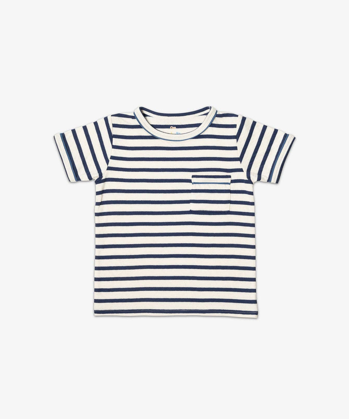 Organic Willie Tee - Navy Stripe