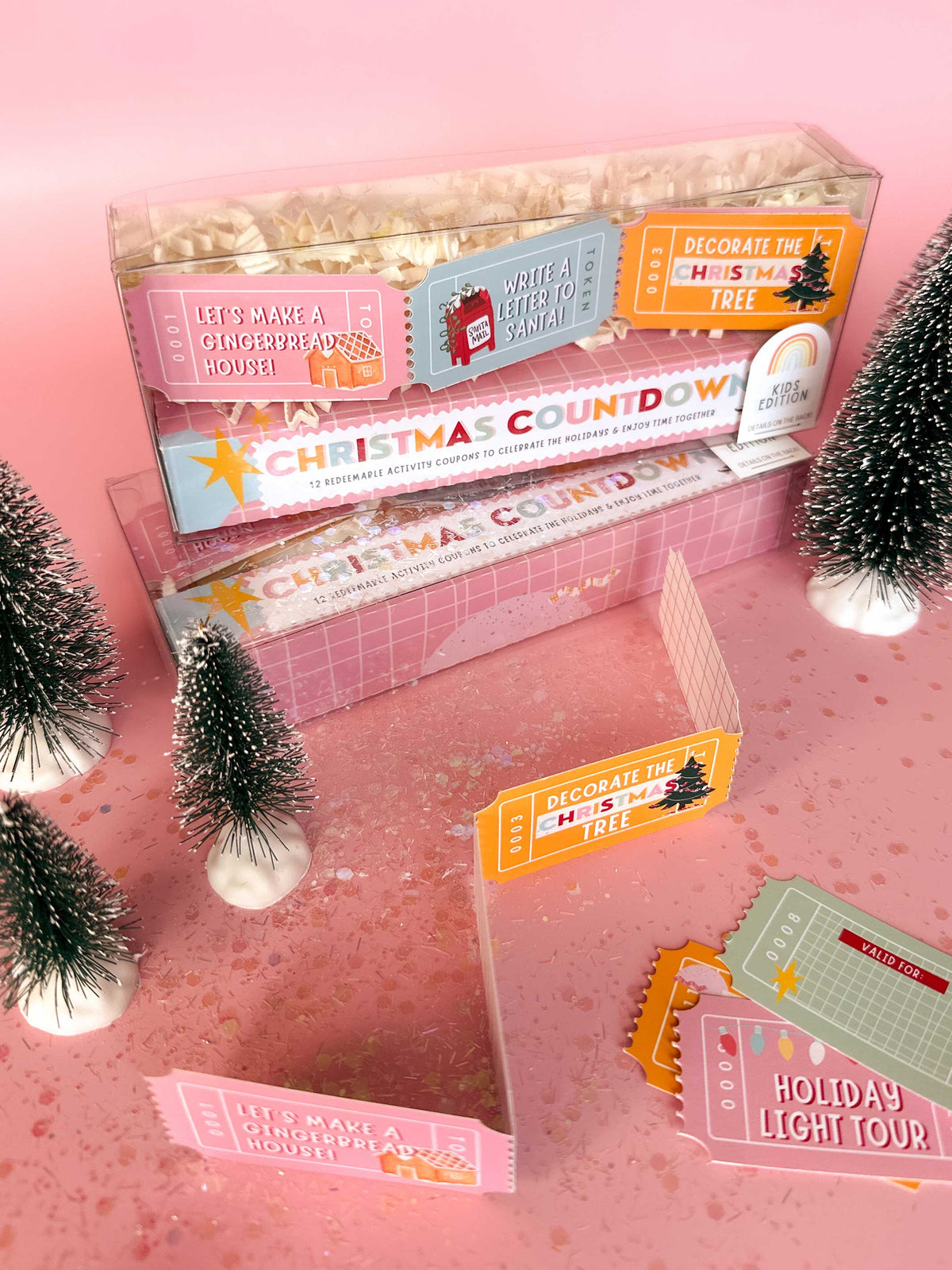 Christmas Countdown Activity Coupon Box