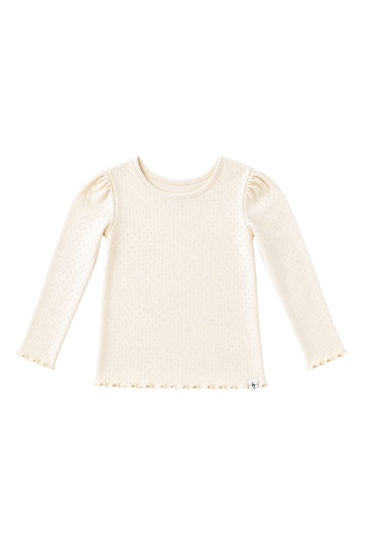 Penelope Pointelle Top