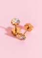 Rainbow Bloom Studs