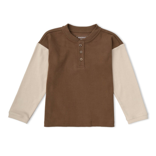 Organic Ethan Henley Tee