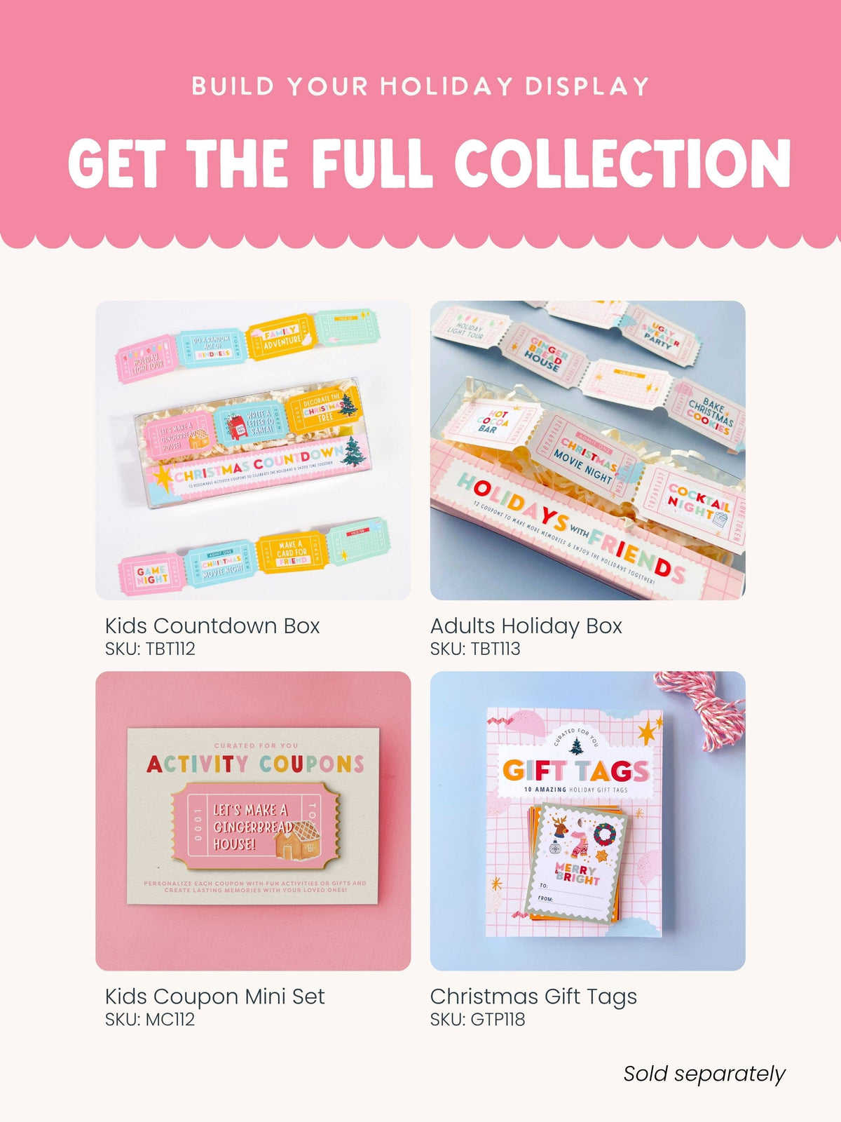 Christmas Countdown Activity Coupon Box