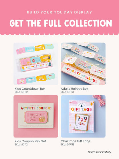 Christmas Countdown Activity Coupon Box