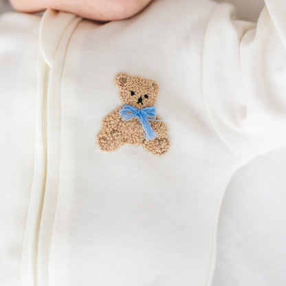 Bear Hugs Footie - Sky