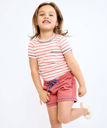Organic Willie Tee - Red Stripe